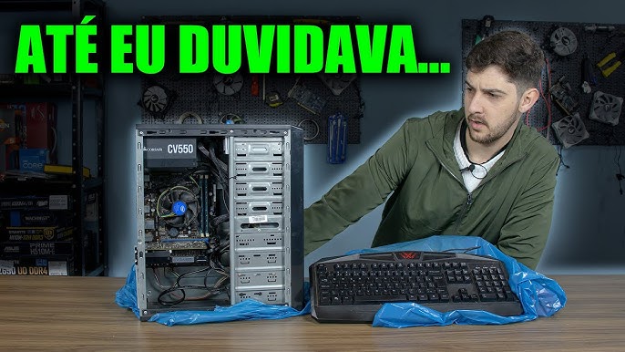 ACHEI ESSE PC GAMER POR 1300 REAIS NO MERCADO LIVRE, VEIO MUITO