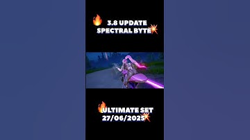 🔥 3.8 UPDATE LEAK! 🔥SPECTRAL BYTE ULTIMATE SET👻 Arriving on 27/06/2025 | #bgmi #shorts #viralshorts