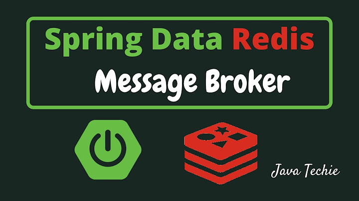Spring Boot | Spring Data Redis Messaging - PubSub example | JavaTechie