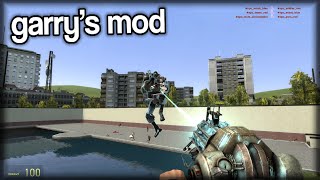 Playing Garry's Mod with TF2 Bots
