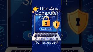 Guest Mode Explained in 41s | Browse Safely Without Leaving Traces! #GuestMode #TechTips #SafeOnline