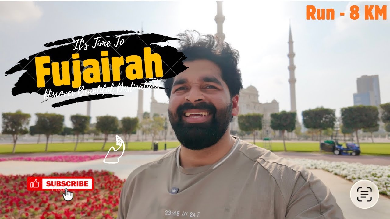 Morning jogging journey 🌅 Completed an 8 km run today 🏃‍♂️#uae #fujairah #jogging #motivation #reels