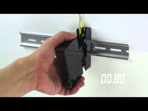 Omron's E5DC DIN Rail temperature controller - a 22,5 mm clever in-panel solution