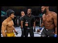 Bruce Lee vs. Jon Jones (EA Sports UFC 3) - CPU vs. CPU