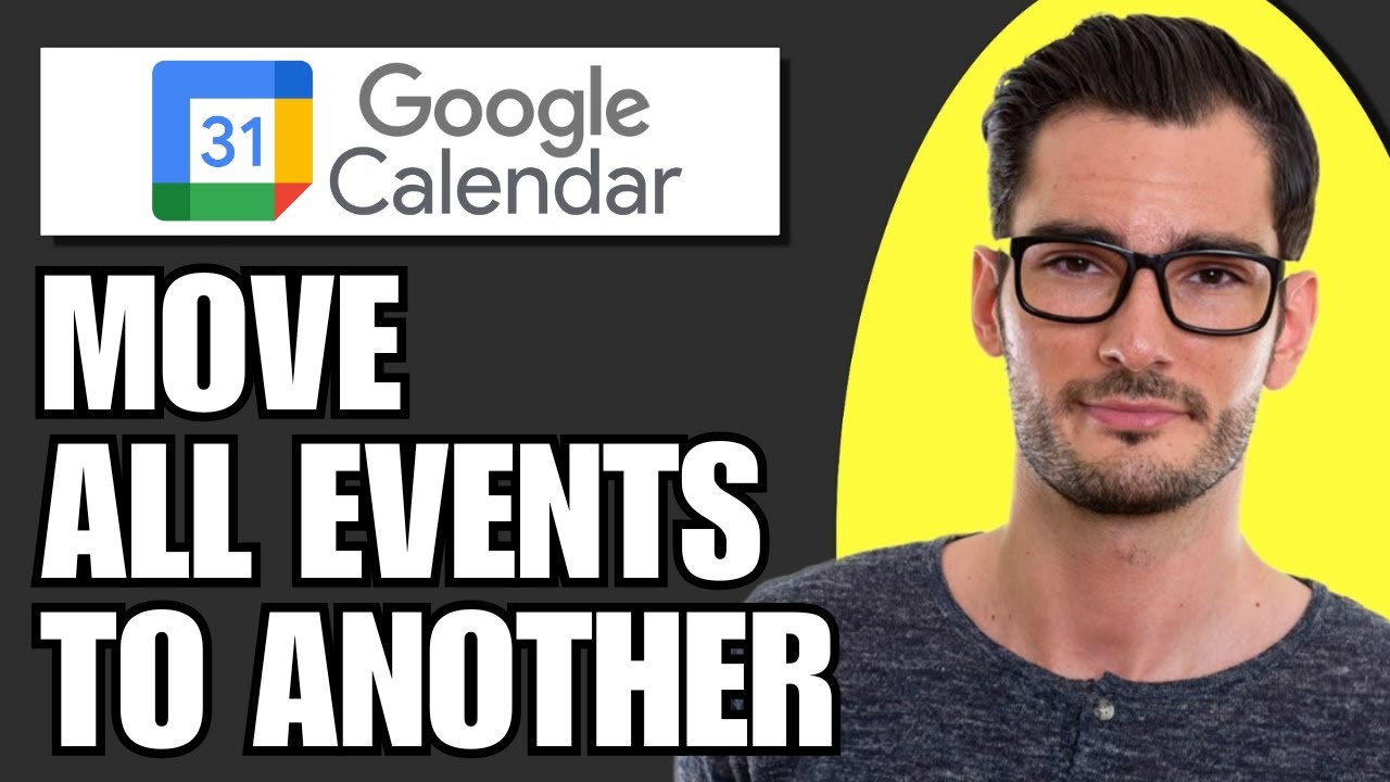 How To Move All Events From One Google Calendar To Another YouTube