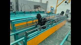 Best Price 3m width fully automatic chain link fence machine (single wire ) China Factory