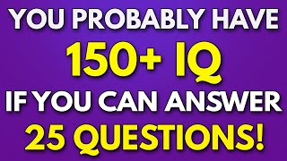 General Knowledge Trivia for SENIORS - Test Your MEMORY and IQ!