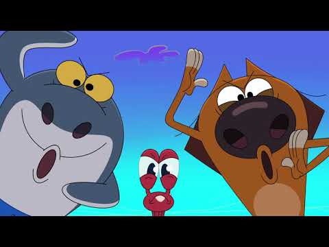 Зиг и Шарко 😛😝 шутливые лица 😛😝 русский мультфильм | дети видео | мультфильмы |