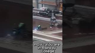 KAVACH SYSTEM TRIAL RUN INDIAN RAILWAY IN GATI SHAKTI VISHWAVIDYALYA, VADODARA BY RAILWAY OFFICIALS