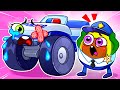 The Vehicle Boo Boo Song 🤕🚙 Super Police Truck &amp; Ambulance🚨VocaVoca🥑 Kids Songs &amp; Nursery Rhymes