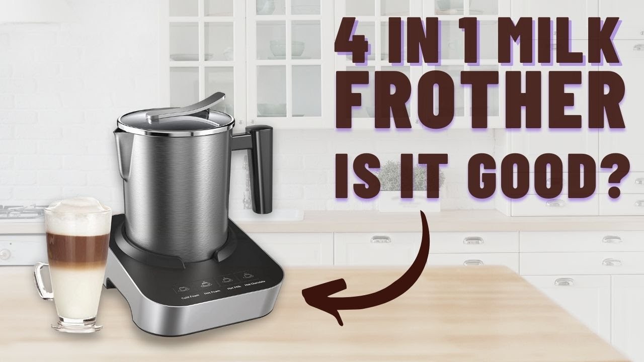 How to use the Instant Pot Milk Frother 4-in-1 Electric Milk Steamer