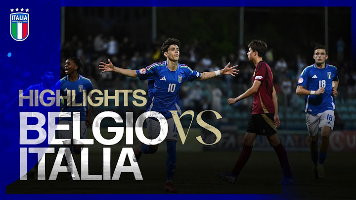 Highlights: Belgio-Italia 1-2 | Under 17 EURO 2025