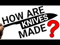 Comment sont fabriqus les couteaux  lart satisfaisant de la fabrication de couteaux