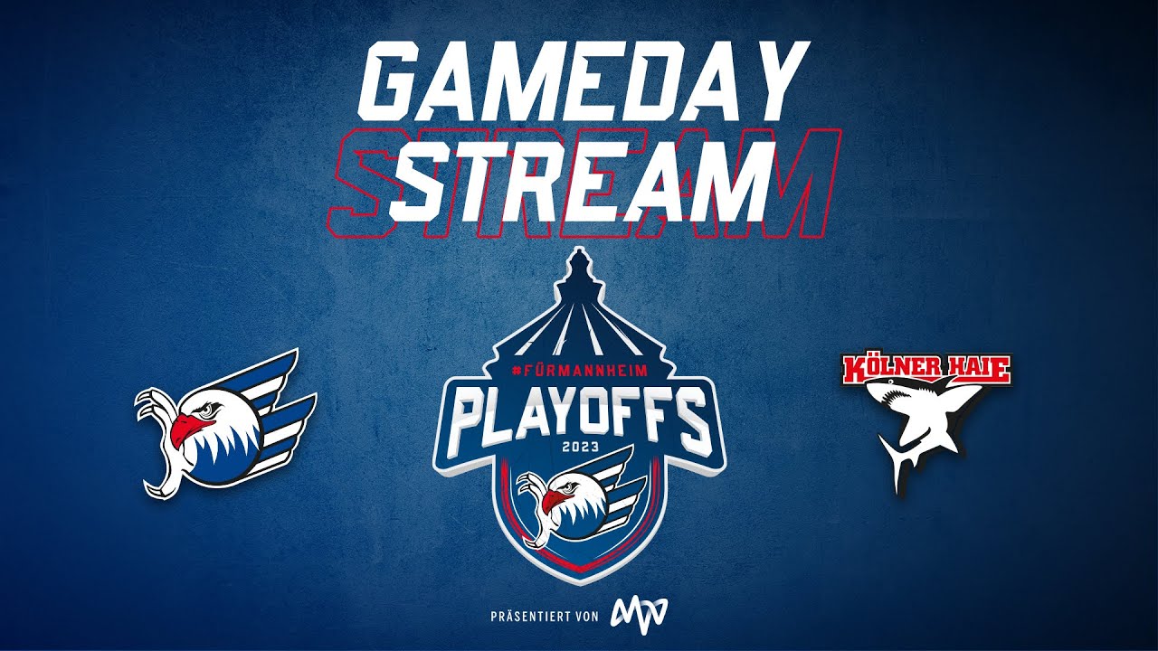 Gameday-Stream Adler Mannheim - Kölner Haie (VF1)