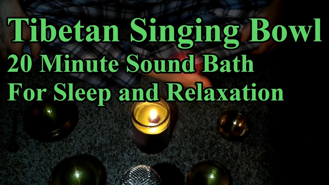 20 Minute Tibetan Singing Bowl Sound Bath ASMR - YouTube