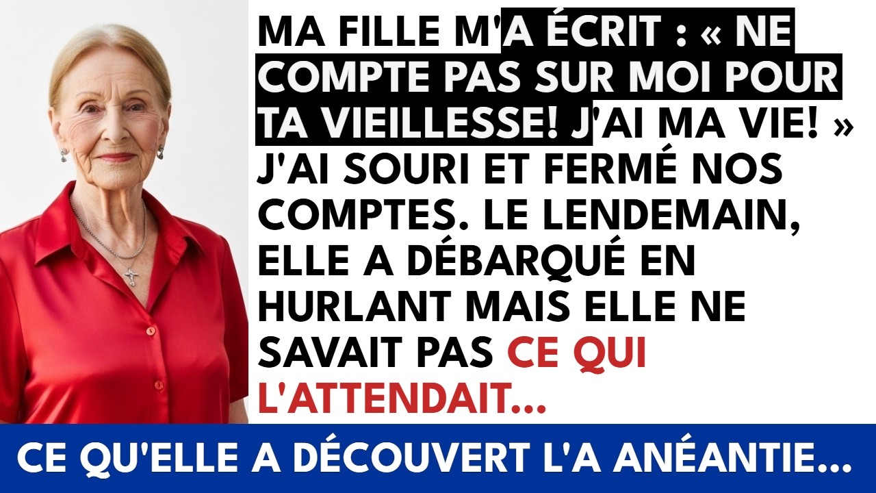 Un mardi matin, j’ai trouvé une lettre dans ma boîte, pas envoyée par La Poste, déposée à la main. Mon prénom écrit de l’écriture de ma fille. Quatre lignes, pas de « Bonjour maman », pas de...