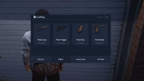 [ ESX ] Fivem crafting | Best FiveM Script