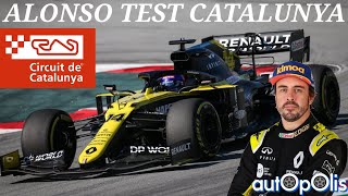 F1 Alonso Is Back Renault Rs20 Test Barcelona