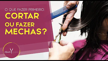 O que danifica mais o cabelo pintar ou fazer luzes?