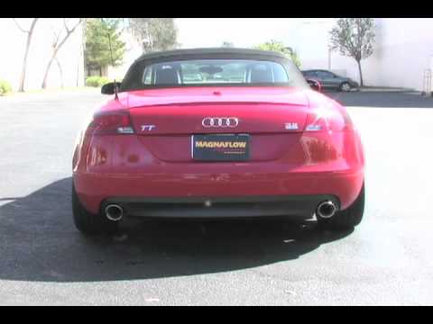 systems biology 2008 Audi TT Quattro 3.2L V6 Sport Series - MagnaFlow Exhaust Part #16994
