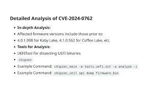 Famous CVE-2024-0762 Buffer Overflow in Phoenix SecureCore UEFI: Comprehensive Coverage Net Worth