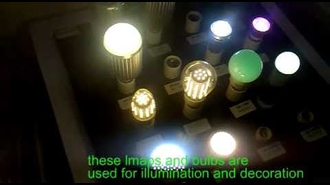 LED bulbs LED lamps.mp4