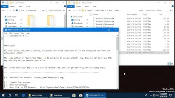 AppCheck Anti-Ransomware : GandCrab v5.0 Ransomware ({Encryption Extension}-DECRYPT.txt) Block Video