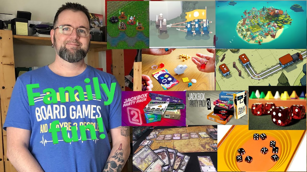 Josh Yaks about dice-chuckin' fun! Video and board games played in October, 2025