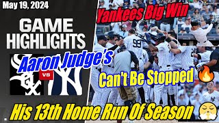 New York Yankees vs Chicago White Sox FULL GAME | Aaron Judge's Can't Be Stopped [Yankees Big Win]