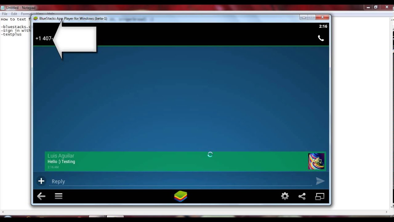 How To Text From Pc