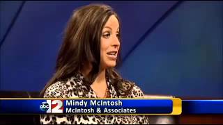 Mindy McIntosh on WJRT ABC 12 discussing her Holiday Shopping Survival Guide