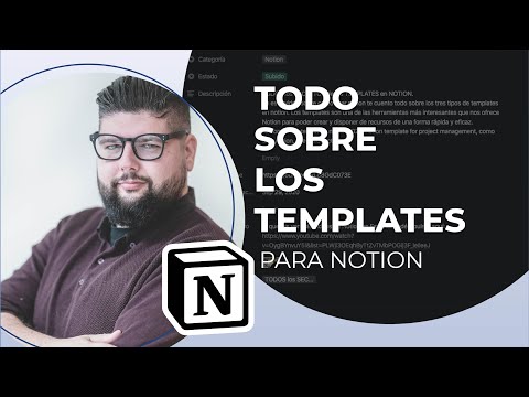 TODOS los SECRETOS de los TEMPLATES en NOTION Todo lo que debes saber sobre los templates: definición y usos
