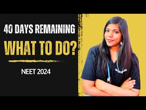 CRACK NEET in 40 Days😱|Revision strategy🎯