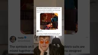 Incredibles 2004 Elastagirls Original Suit Was Red And Mr. Incredibles Suit Was Blue