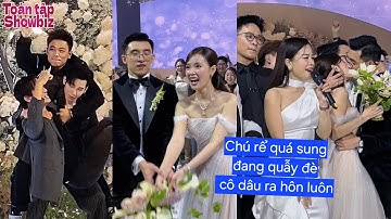 Lan Ngọc, Trần Anh Huy, Quốc Trường, Sam và dàn sao quẫy tưng bừng đám cưới Midu