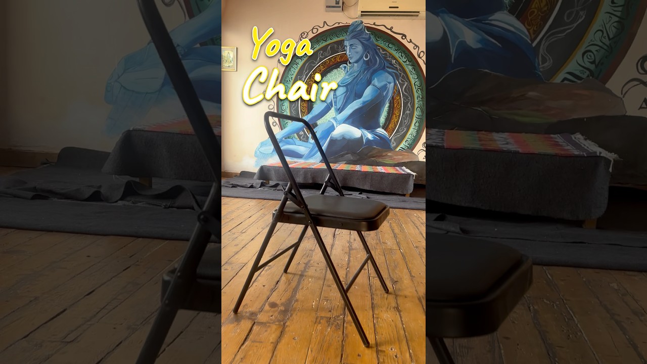 Premium Iyengar Yoga Chair &ndash; Built for Daily Practice  #yoga #iyengaryoga