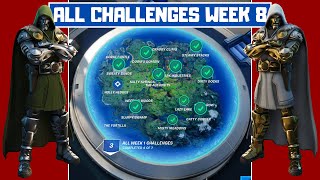 All Week 8 Challenges Guide! - Fortnite Chapter 2 Season 4