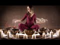 Tibetan Healing Sounds┇Singing Bowls @ 528Hz + Fire Sounds