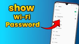 How to show your Wi Fi password using your phone! screenshot 4