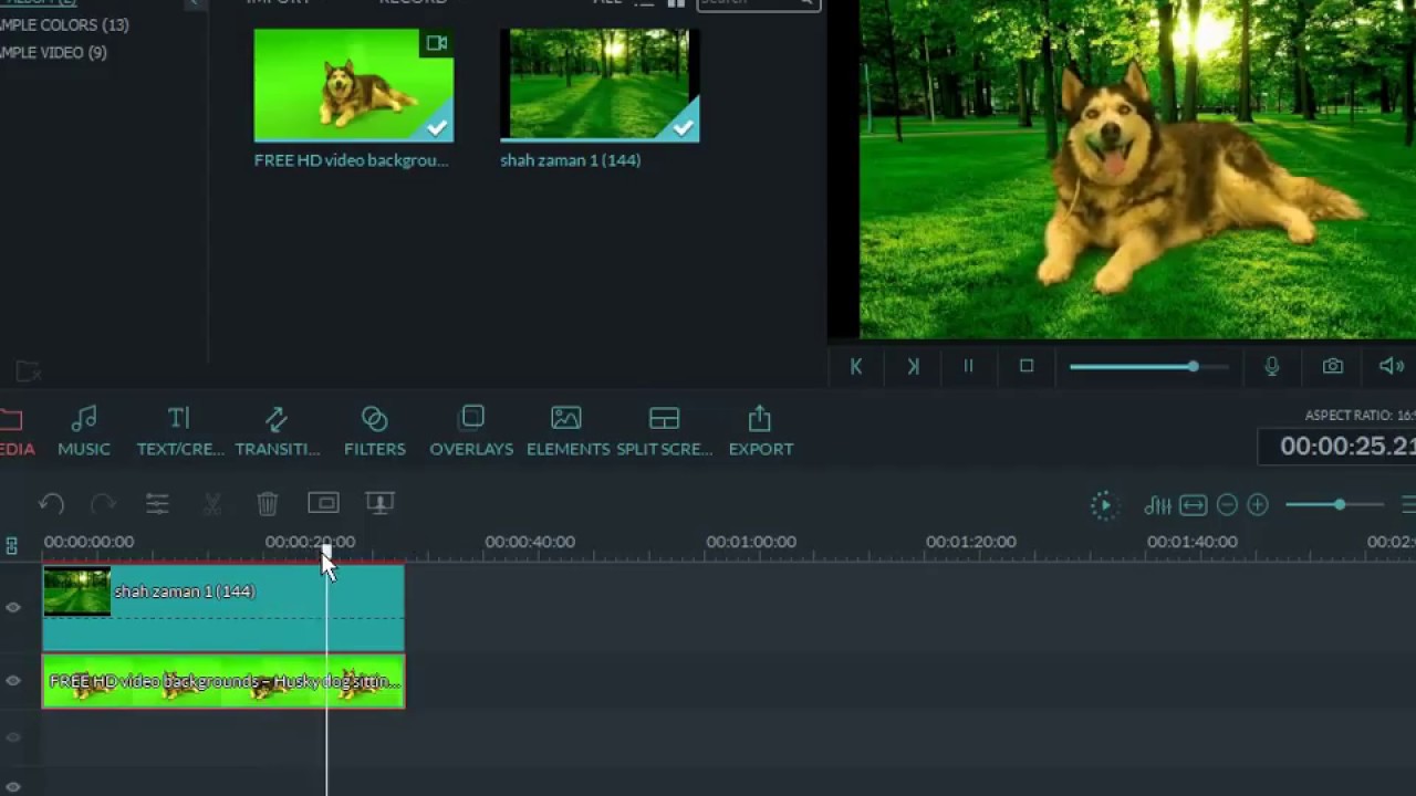 how to change background in filmora YouTube