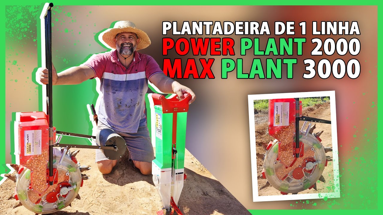 PLANTADEIRAS de sementes para usar na ROÇA