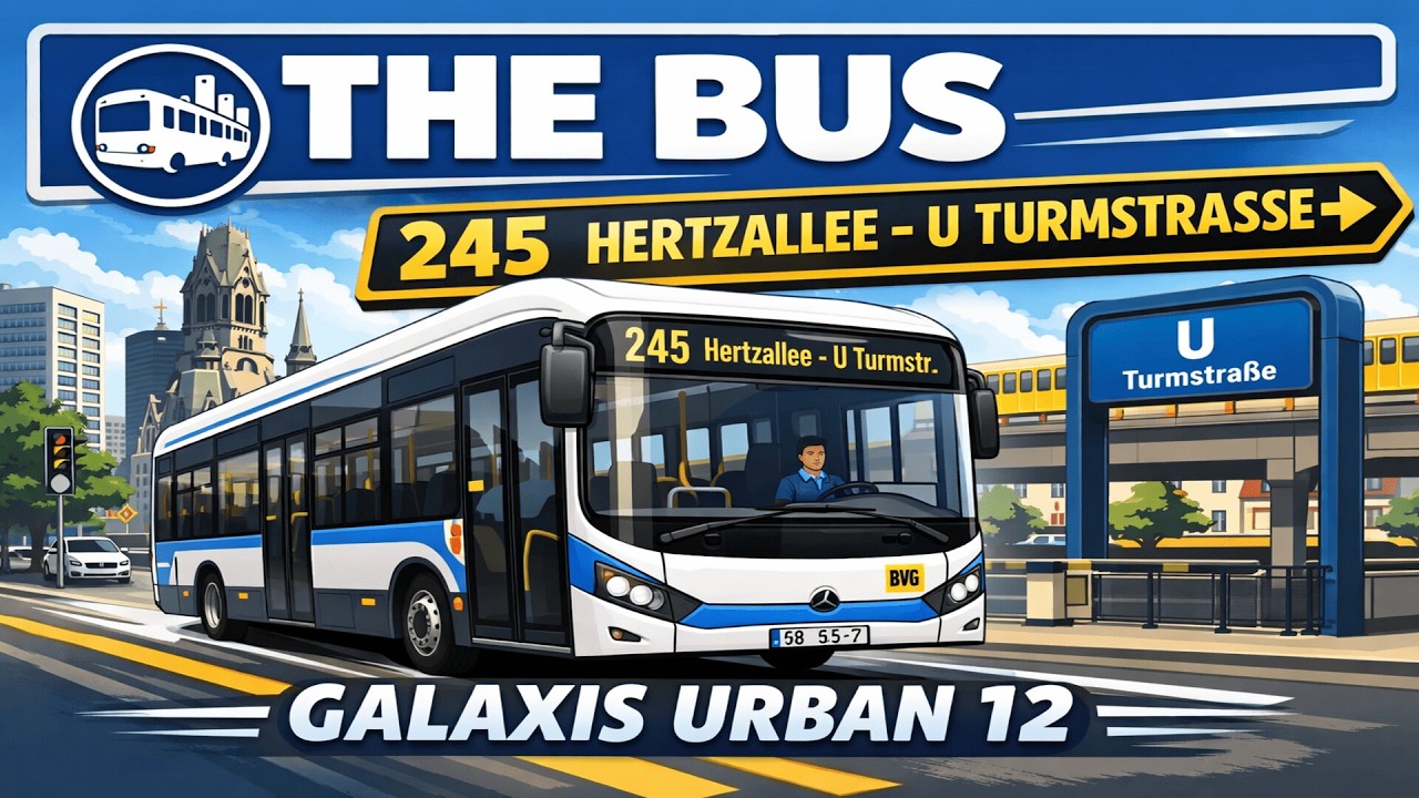 [THE BUS] TRAJET LIGNE 245 HERTZALLEE - U TRUSTRABE 4K60 [FR] (PS5 ...