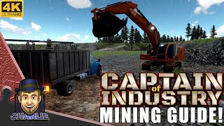 THE OFFICIAL MINING GUIDE - Captain of Industry Guide - Early Access