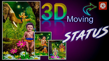3d status video editing in kinemaster trending 3d moving murugan whatsapp status tamil  full screen