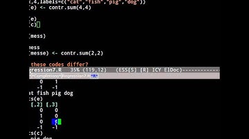 Regression:  Effects (unweighted) coding