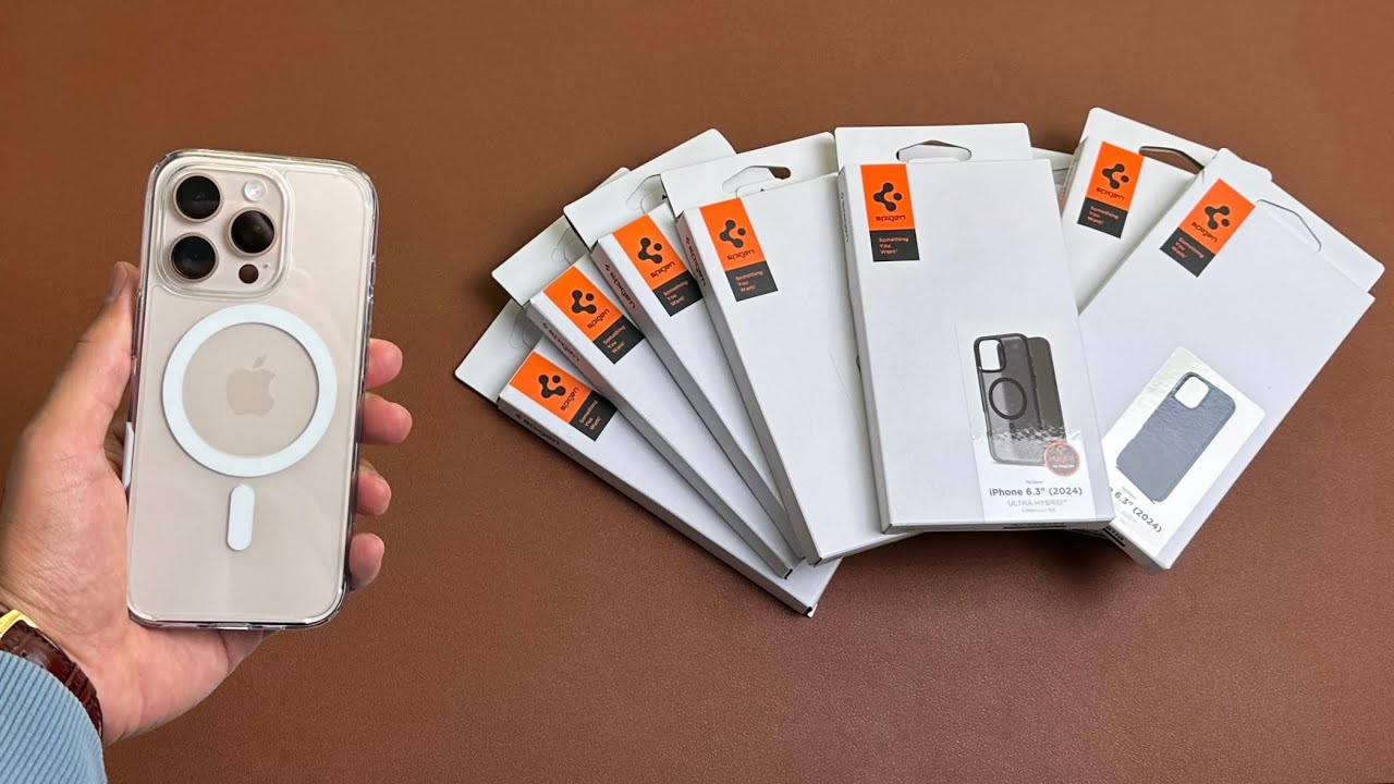 Spigen iPhone 16 Pro : Spigen Thin Fit MagFit Designed for iPhone 16 Pro Case