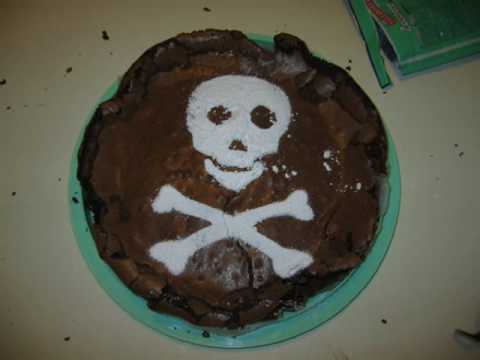 Torta Pirata Al Cioccolato Youtube