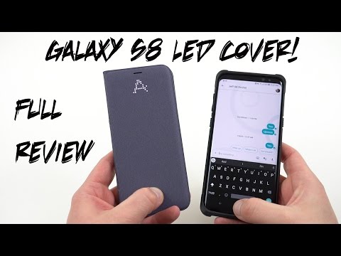 Samsung Official LED Wallet Cover for Galaxy S8/S8+