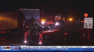 Massive Car Pile Up on I-70 in Fulton County