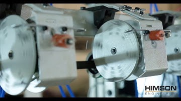 Himson Air Texturing Machine Model HSS-ATX-3NEX with 03 Deck Takeup System